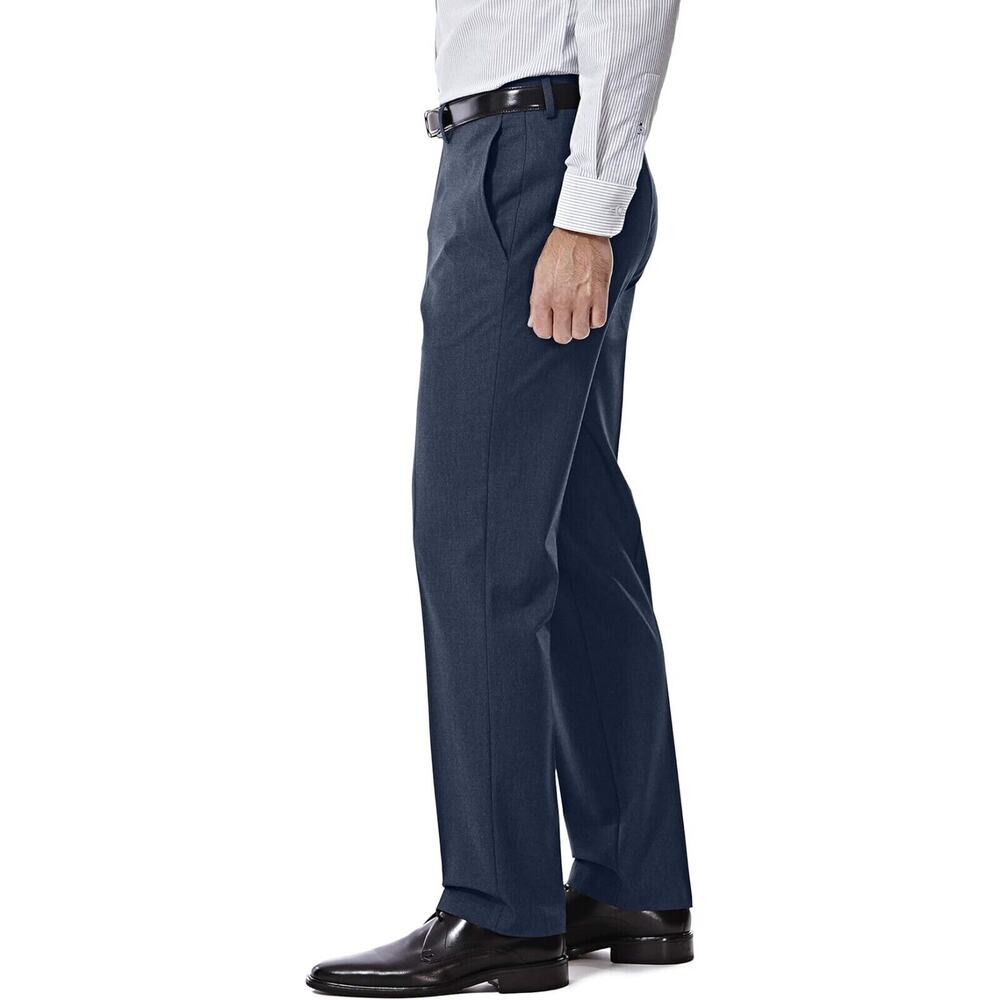 J.M. Haggar Premium Performance Stretch Slim Fit Suit Pants Blue Size 30 X 32 - Picture 2 of 3